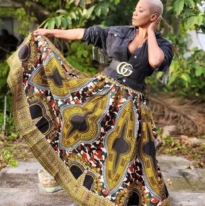 New arrivals African print skirt
